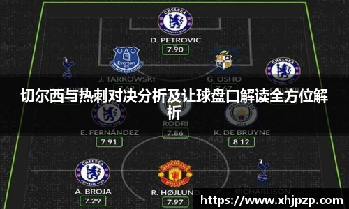 切尔西与热刺对决分析及让球盘口解读全方位解析